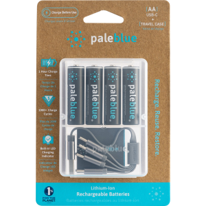 Image of PaleBlue Lithium Ion Rechargeable AA Batteries