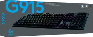 Image of Logitech G915 Gaming Keyboard - Clicky